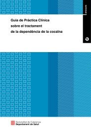 Guia de PrÃ ctica ClÃ­nica sobre el tractament de la dependÃ¨ncia de ...