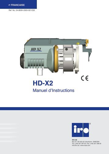 HD-X2 - IRO AB