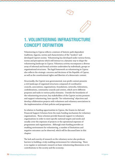 VOLUNTEERING INFRASTRUCTURE