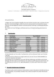 diesen Elternbrief als .pdf laden - Grundschule Hösbach