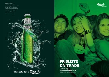 PRISLISTE ON TRADE - Carlsberg