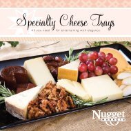 Specialty Cheese Trays - Nugget Market