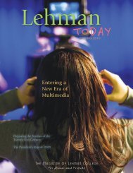 Spring 2010 Issue - Lehman College