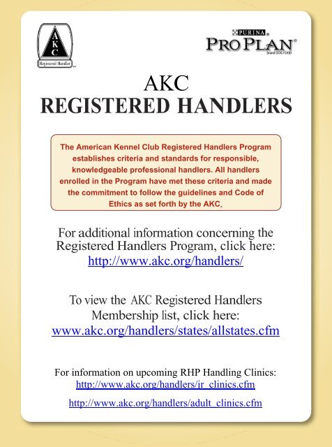 Download - Parent Directory - American Kennel Club