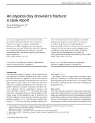 An atypical clay shoveler's fracture: a case report - Journal of the ...