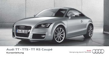 Audi TT TTS TT RS CoupÃ©