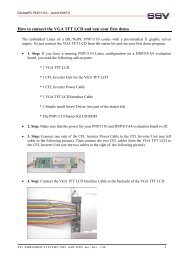 How to connect the VGA TFT LCD and run your first demo - DIL/NetPC