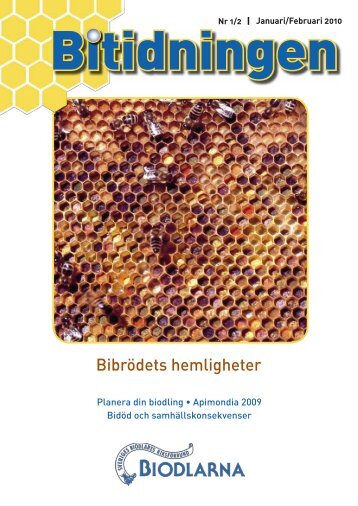 Bitidningen 2010 1/2 - Sveriges Biodlares RiksfÃ¶rbund