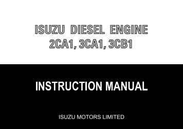 INSTRUCTION MANUAL - Alessandri srl