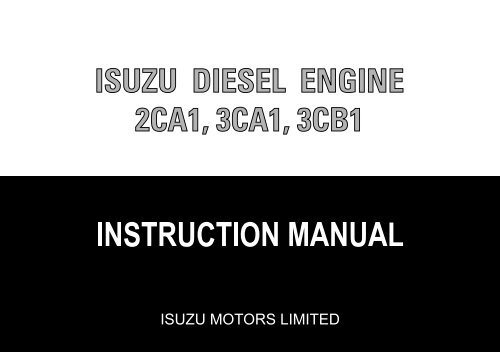 INSTRUCTION MANUAL - Alessandri srl