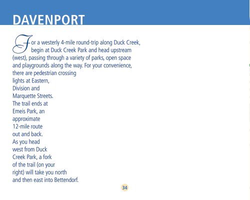 davenport - River Action