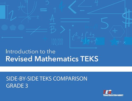 SIDE-BY-SIDE TEKS COMPARISON GRADE 3 - Project Share