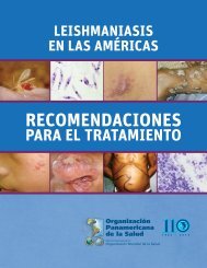 recomendaciones para el tratamiento leishmaniasis en las américas