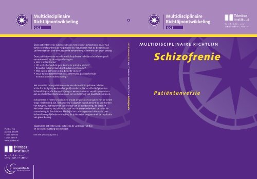 Schizofrenie - Kwaliteitskoepel