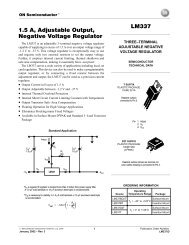 1.5 A, Adjustable Output, Negative Voltage Regulator LM337