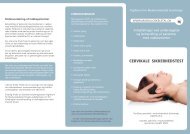 cervikale sikkerhedstest - Fagforum for Muskuloskeletal Fysioterapi