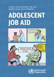 ADOLESCENT JOB AID - Bad Request