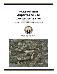 MCAS Miramar Airport Land Use Compatibility Plan - San Diego ...