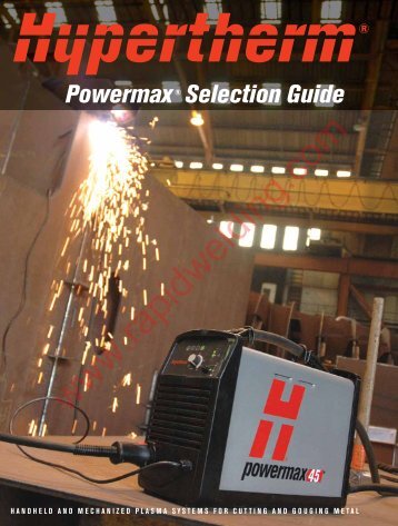 Handheld or mechanized plasma system for cutting and gouging metal