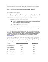 Legionnaire Insurance Trust - American Legion