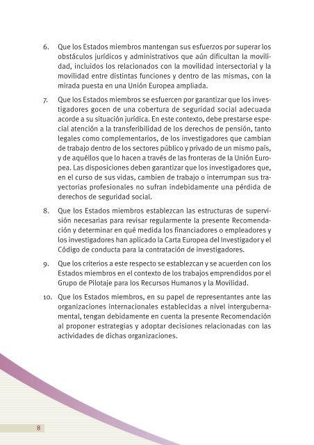 Carta Europea del Investigador - European Commission - Europa