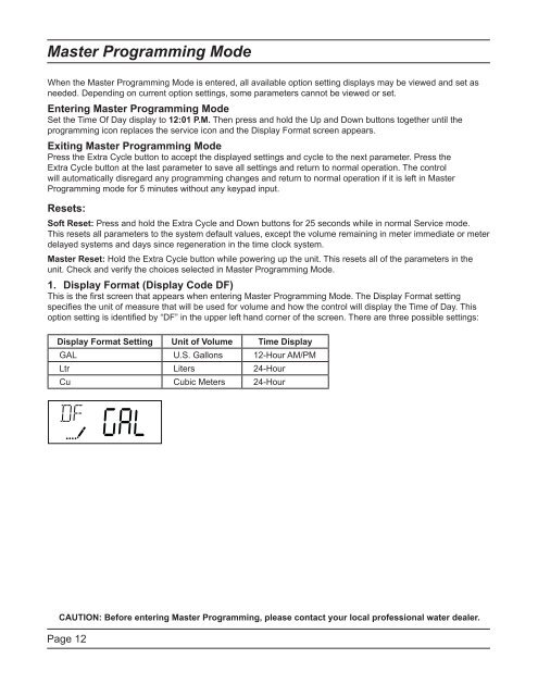 ProFloSXT Upflow Service Manual 42773 - Pentair Residential ...