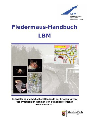 Fledermaus-Handbuch LBM - Rheinland-Pfalz