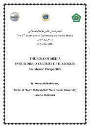 THE ROLE OF MEDIA IN BUILDING A CULTURE OF DIALOGUE ...