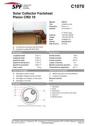 Solar Collector Factsheet Pleion CRD 10 - Institut fÃƒÂ¼r Solartechnik