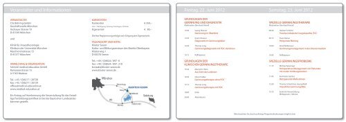 Programm download - Schöchl Medical Education