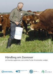 HÃ¥ndbog om Zoonoser - BAR - service og tjenesteydelser.