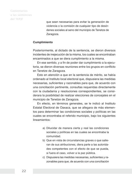 Reflexiones iusfilosóficas de una decisión judicial - Tribunal ...