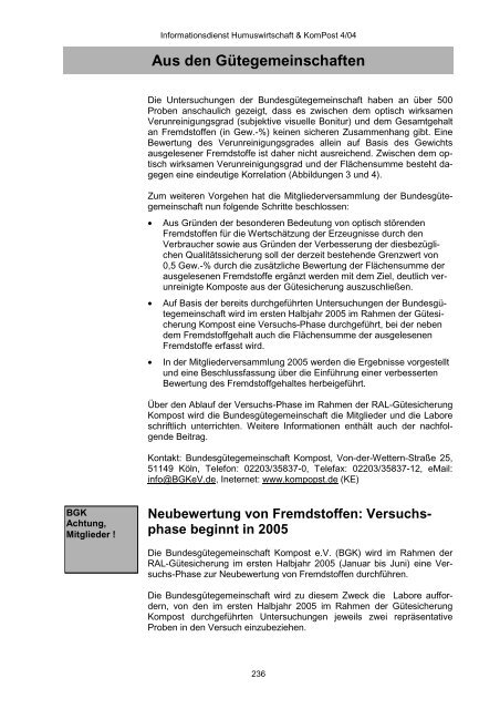 Aktuelles - Bundesgütegemeinschaft Kompost e.V.