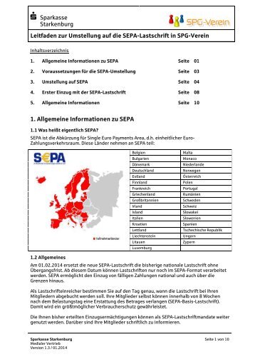 SPG-Verein Leitfaden - Sparkasse Starkenburg