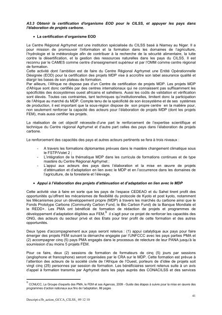 Commission Européenne - Global Climate Change Alliance