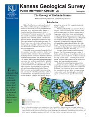 pdf document - the Kansas Geological Survey - The University of ...