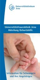 Universitätsfrauenklinik Jena Abteilung Geburtshilfe