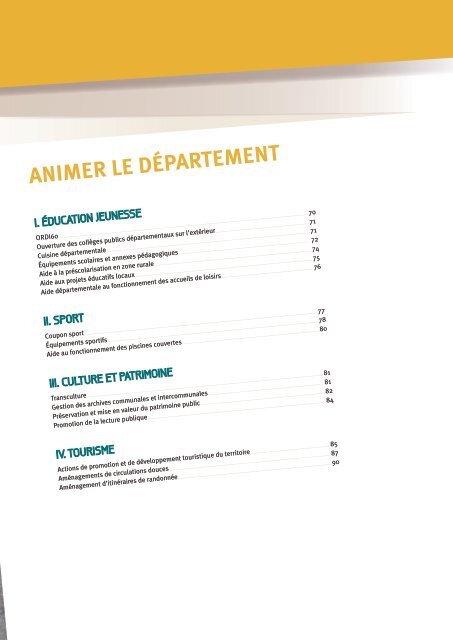 Guide des aides aux communes - Conseil général de l'Oise