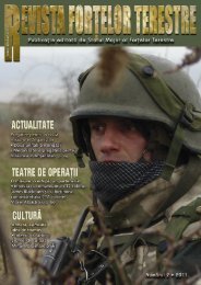 Divizia 1 Infanterie â€žDacicaâ€ - Revista ForÅ£elor Terestre - ForÅ£ele ...