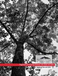 2012 Annual Report - Monadnock Conservancy
