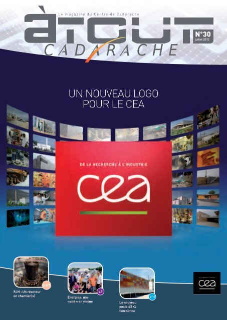 un nouveau Logo pour Le Cea - Centre de Cadarache