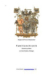 F amilienchronik - Draheim, Horst