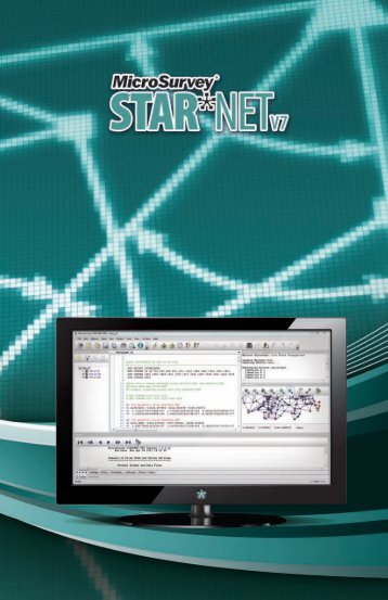STAR*NET Features - MicroSurvey Software, Inc.