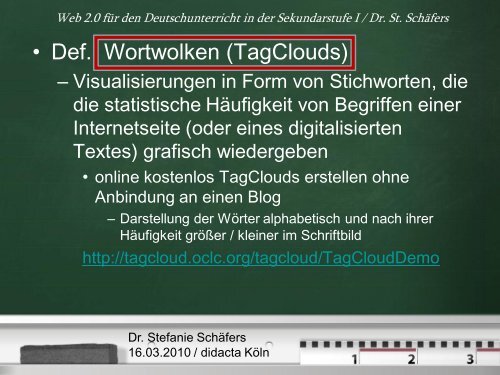 Web 2.0 Für Den Deutschunterricht In Der - Verband Bildungsmedien eV