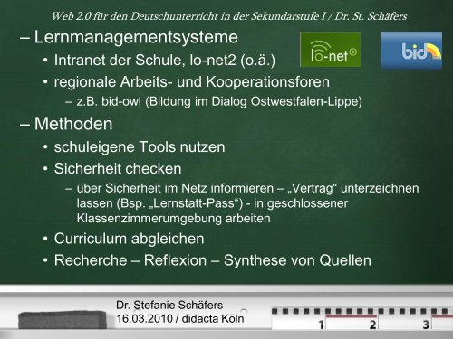 Web 2.0 Für Den Deutschunterricht In Der - Verband Bildungsmedien eV