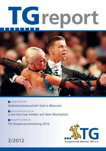 TG-Report 2 / 2012 als pdf-Datei - TG Biberach