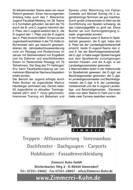 TG-Report 2 / 2012 als pdf-Datei - TG Biberach