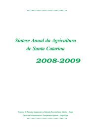 SÃ­ntese Anual da Agricultura de Santa Catarina - 2008-2009 - Cepa