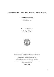 Leaching of DEHA and DEHP from PET bottles to water Final ... - Sodis