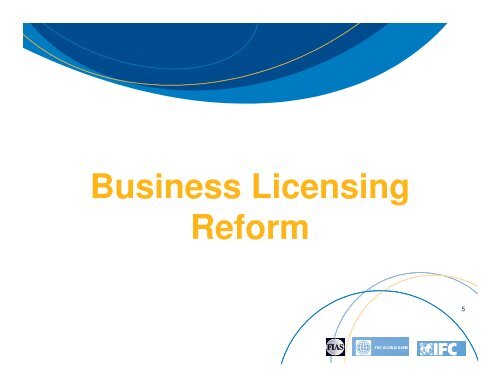 MADAGASCAR Business Licensing and Regulatory Reform ...